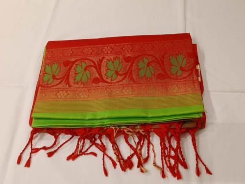 SOFT SILK SAREE WITH BLOUSE